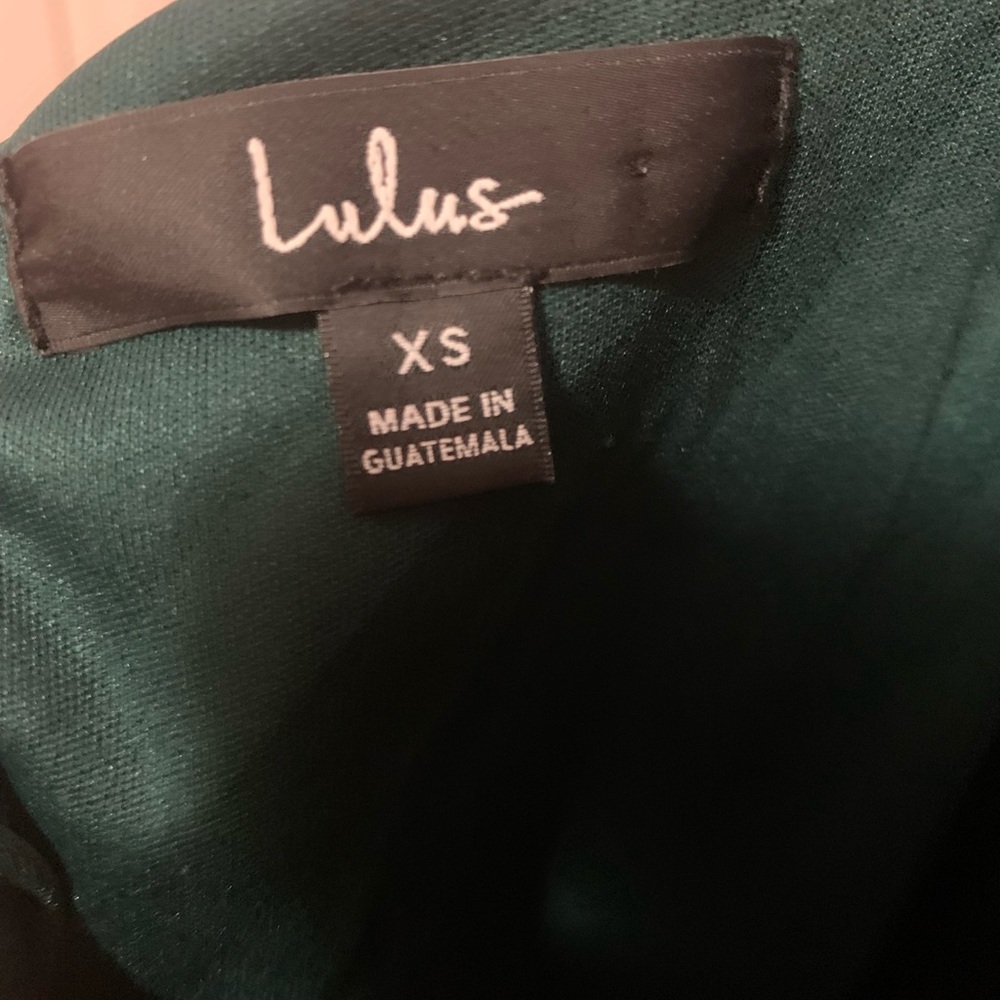 green open back dress Size: XS - Picture 4 of 4